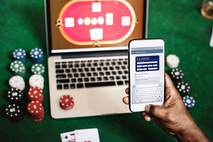Antarmuka IDR Wallet megacuan di layar ponsel Android